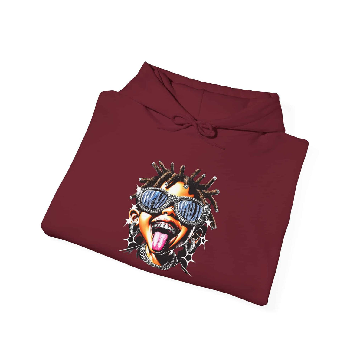 Diamond Drip Hooded Sweatshirt image 98