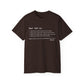 Beef Definition T-Shirt - 4XL, Dark Chocolate image