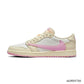Travis Scott x AJ 1 Low OG Sail Shy Pink Shoes Sneakers – nk0004766 image 1