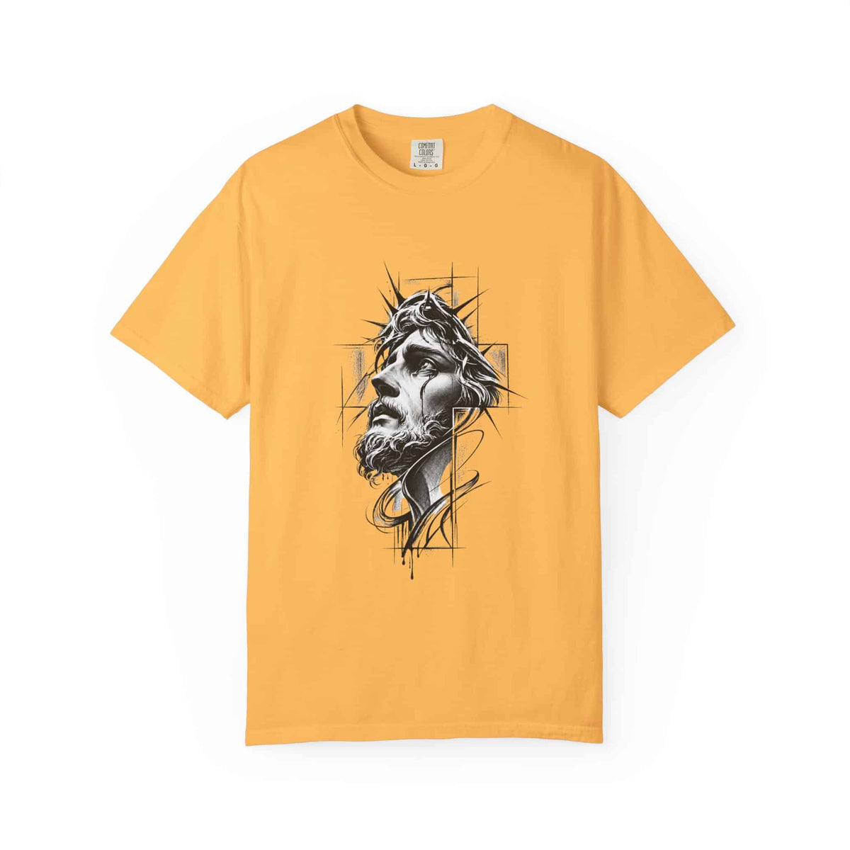 Crown of Faith 1 Unisex Garment-Dyed T-shirt image