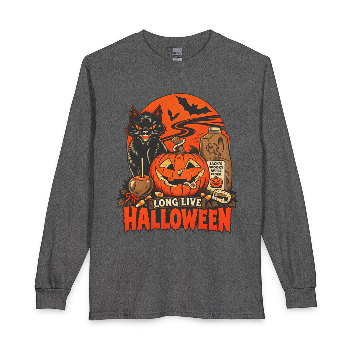 Midnight Cat Long Sleeve T-Shirt image 36