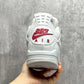 Nigel Sylvester x AJ 4 White Grey Mamba Shoes Sneakers - nk0004677 image 12