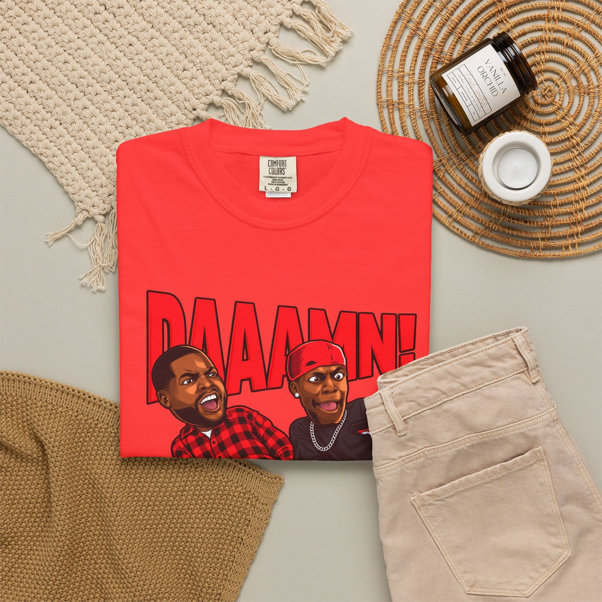 Graphic Print  Unisex Garment-Dyed T-shirt - POD0035 image 39