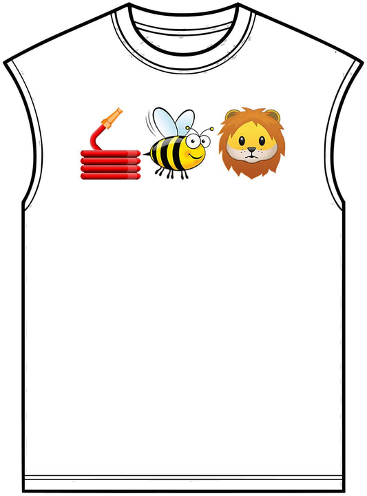 Bee Unisex Garment-Dyed Muscle Tee image 0