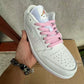 AJ 1 Low SE Summit White Shoes Sneakers – nk0005492 image 5
