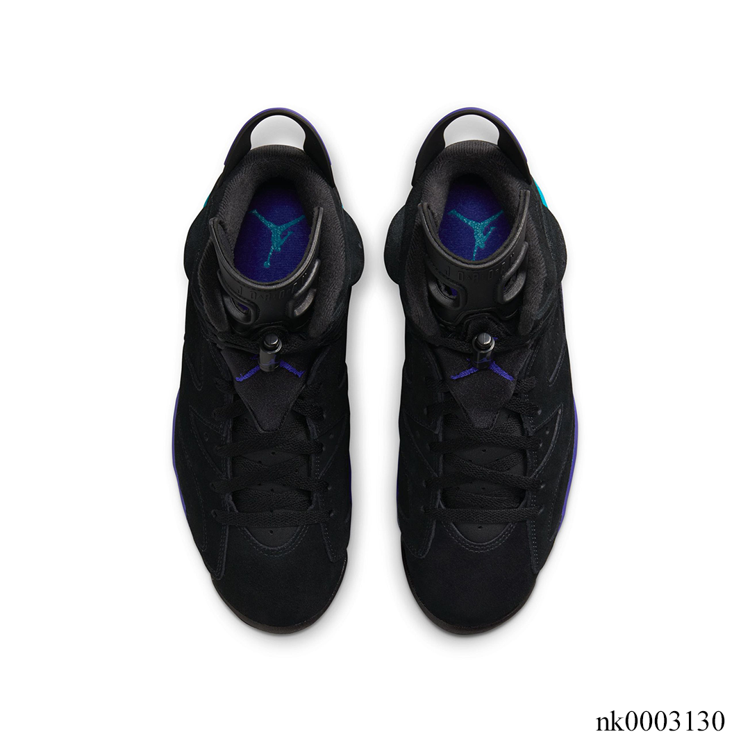AJ 6 "Aqua" Shoes Sneakers - nk0003130 image 3