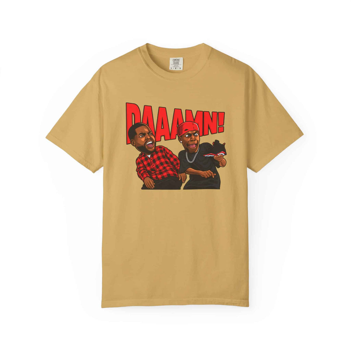 Graphic Print  Unisex Garment-Dyed T-shirt - POD0035 image
