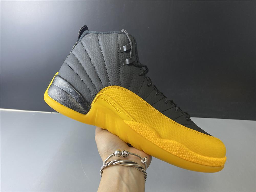 AJ 12 Retro Black University Gold Shoes Sneakers - nk0000758 image 14