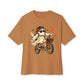 Ghost Rider BMX Unisex Oversized Boxy Tee - Toast, M image