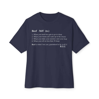 Beef Definition Unisex Oversized Boxy Tee image 28