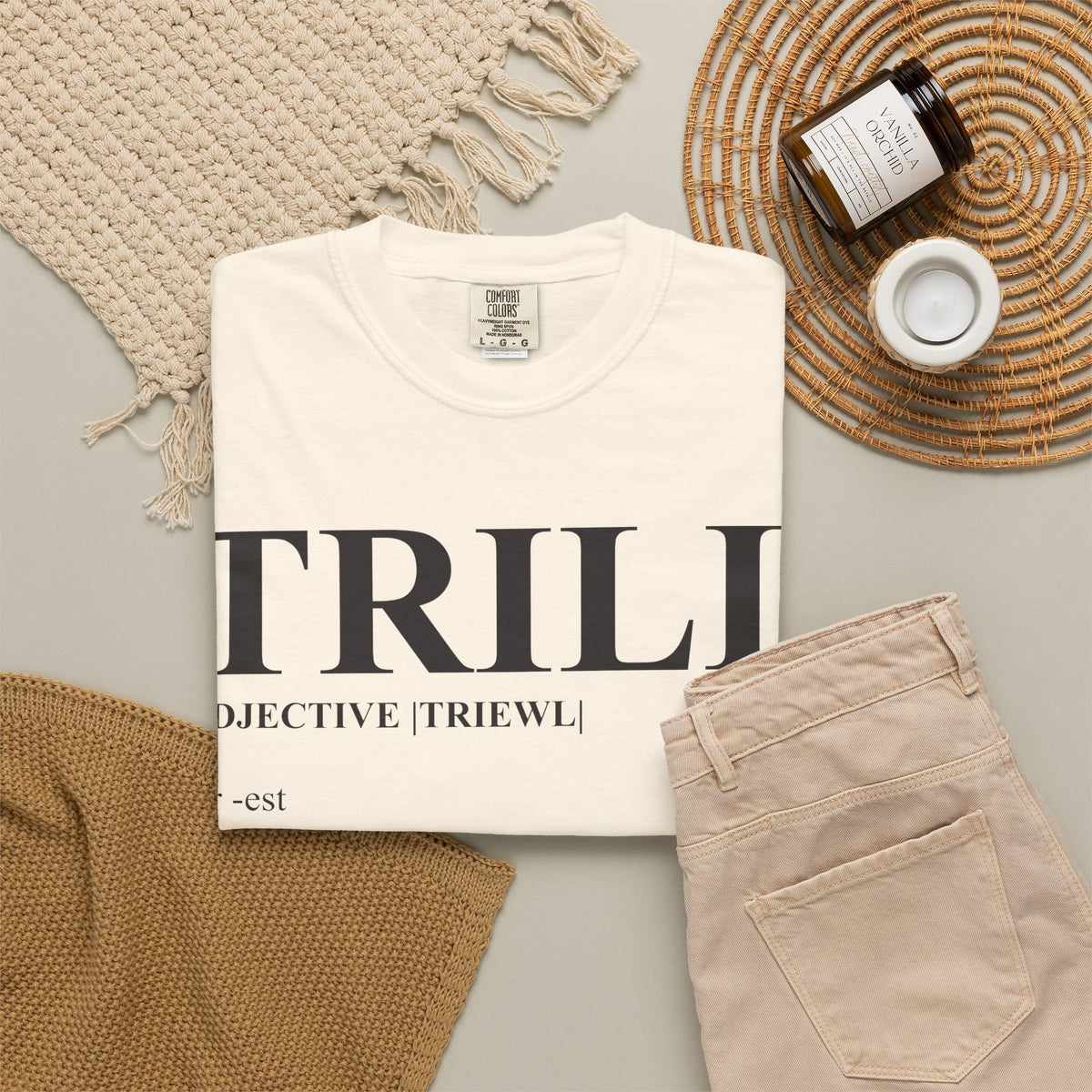 Trill Definition Unisex Garment-Dyed T-shirt image 19