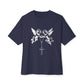 Heavenly Guardians Unisex Oversized Boxy Tee - Navy, M image