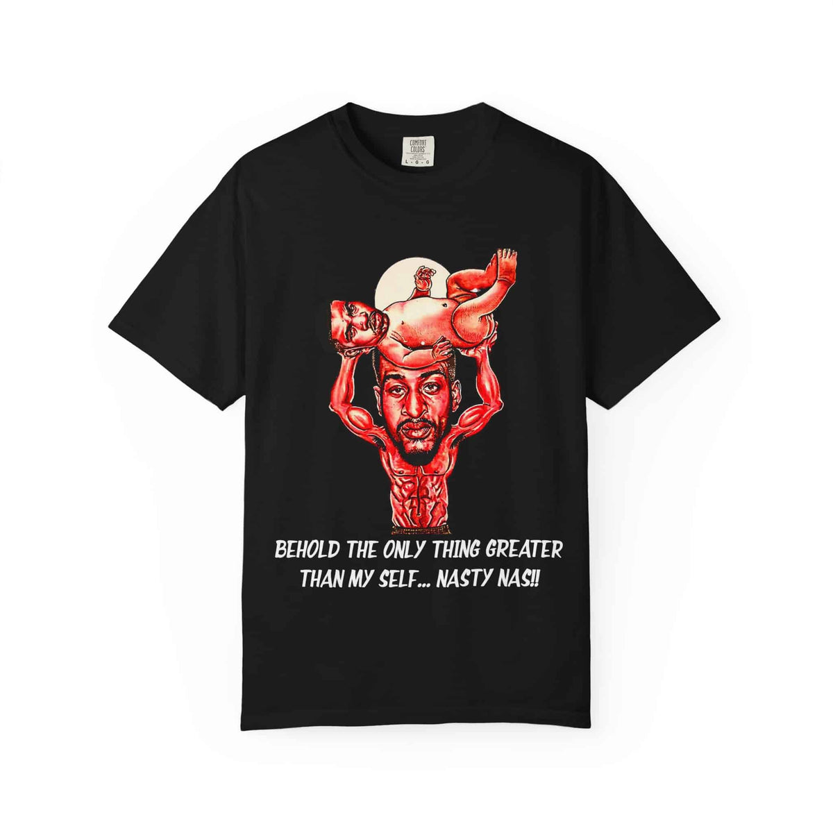 Nas The Last Word Unisex Garment-Dyed T-shirt image 0