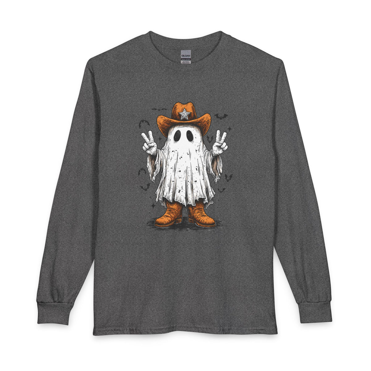 Howdy Ghost Long Sleeve T-Shirt image