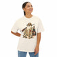Hunting Season Spooky Camo Mallards Unisex Oversized Boxy Tee image 12