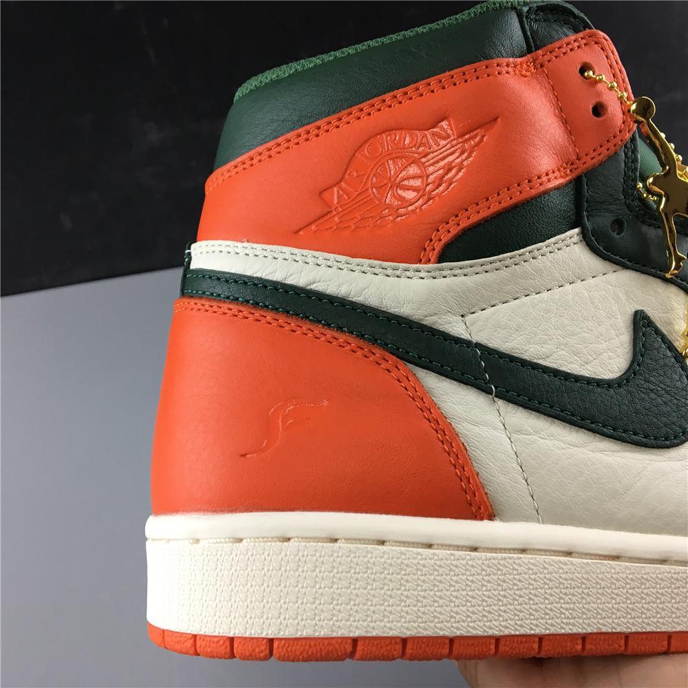 AJ 1 Retro High SoleFly Art Basel Sail Shoes Sneakers - nk0000173 image 14
