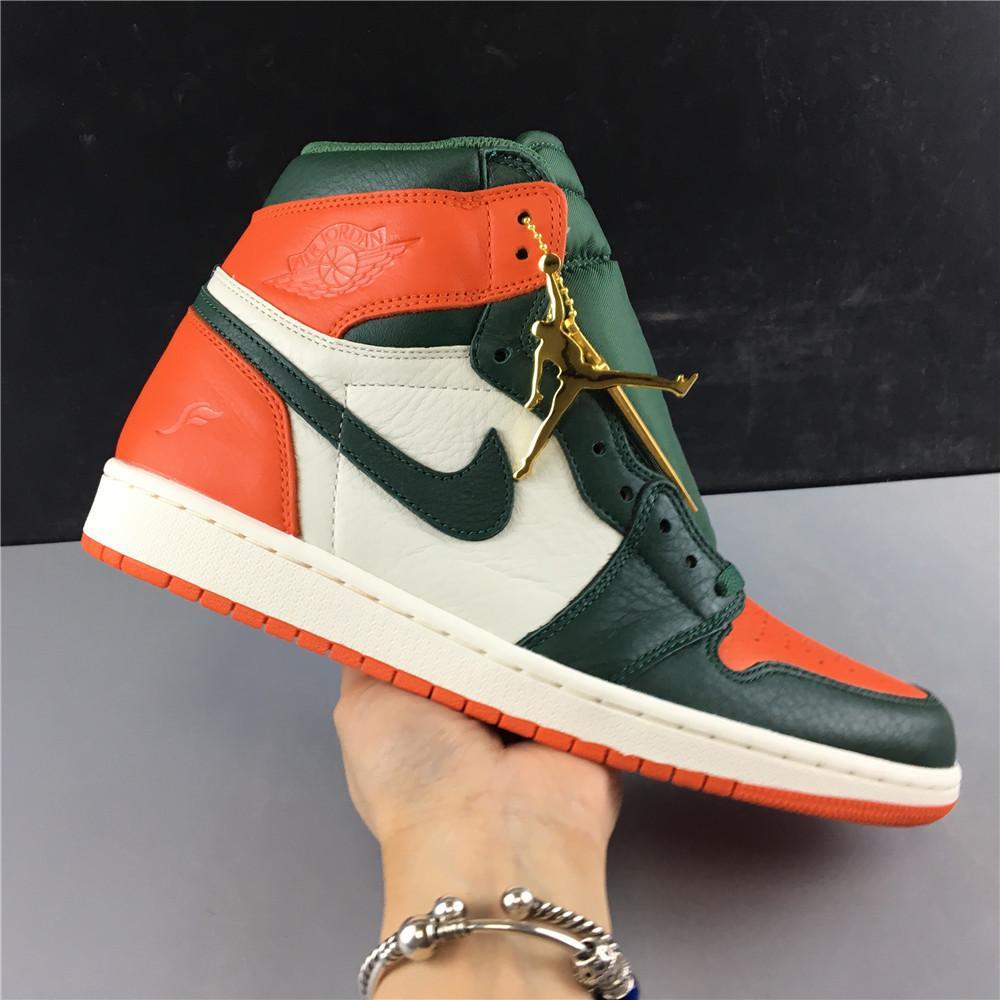 AJ 1 Retro High SoleFly Art Basel Sail Shoes Sneakers - nk0000173 image 4