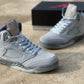 AJ 5 Retro Bluebird Shoes Sneakers - nk0001958 image 7