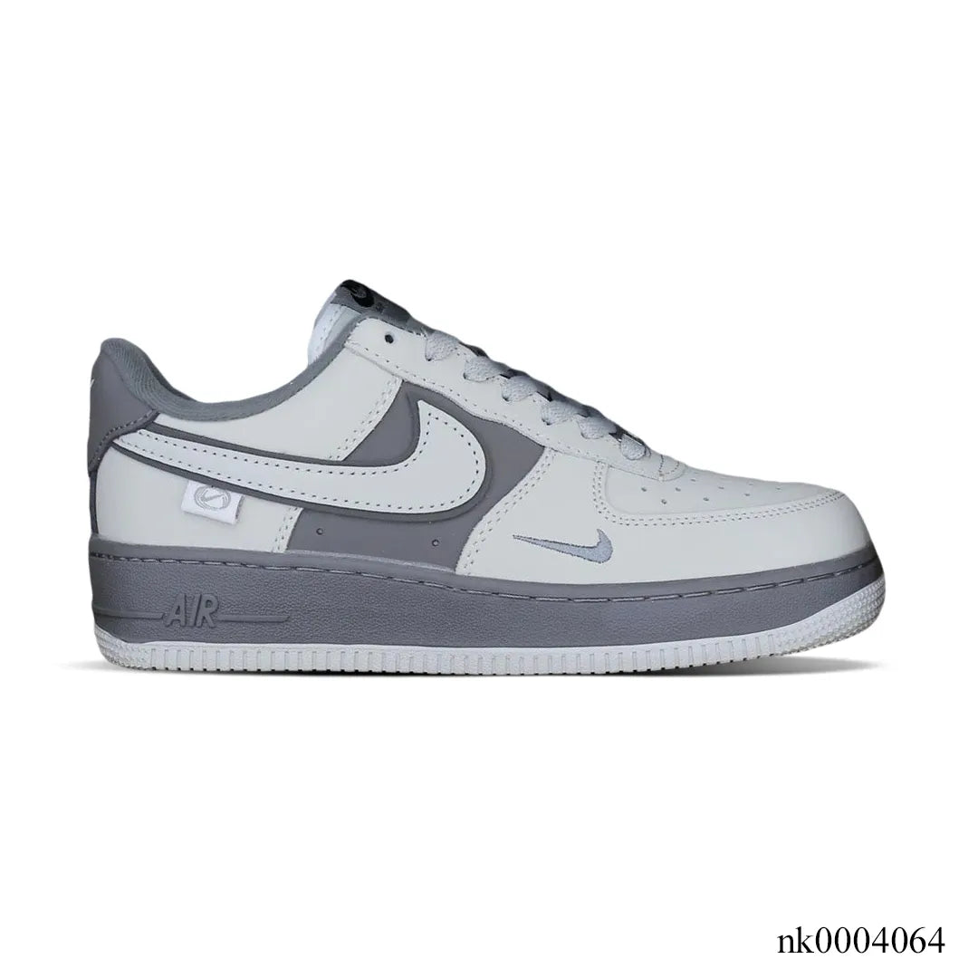 AF 1 Double White Grey Shadow Shoes Sneakers - nk0004064 image 0