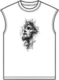 Crown of Faith 1 Unisex Garment-Dyed Muscle Tee image 0