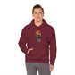 Retro Skater Skeleton Halloween Hooded Sweatshirt image 90