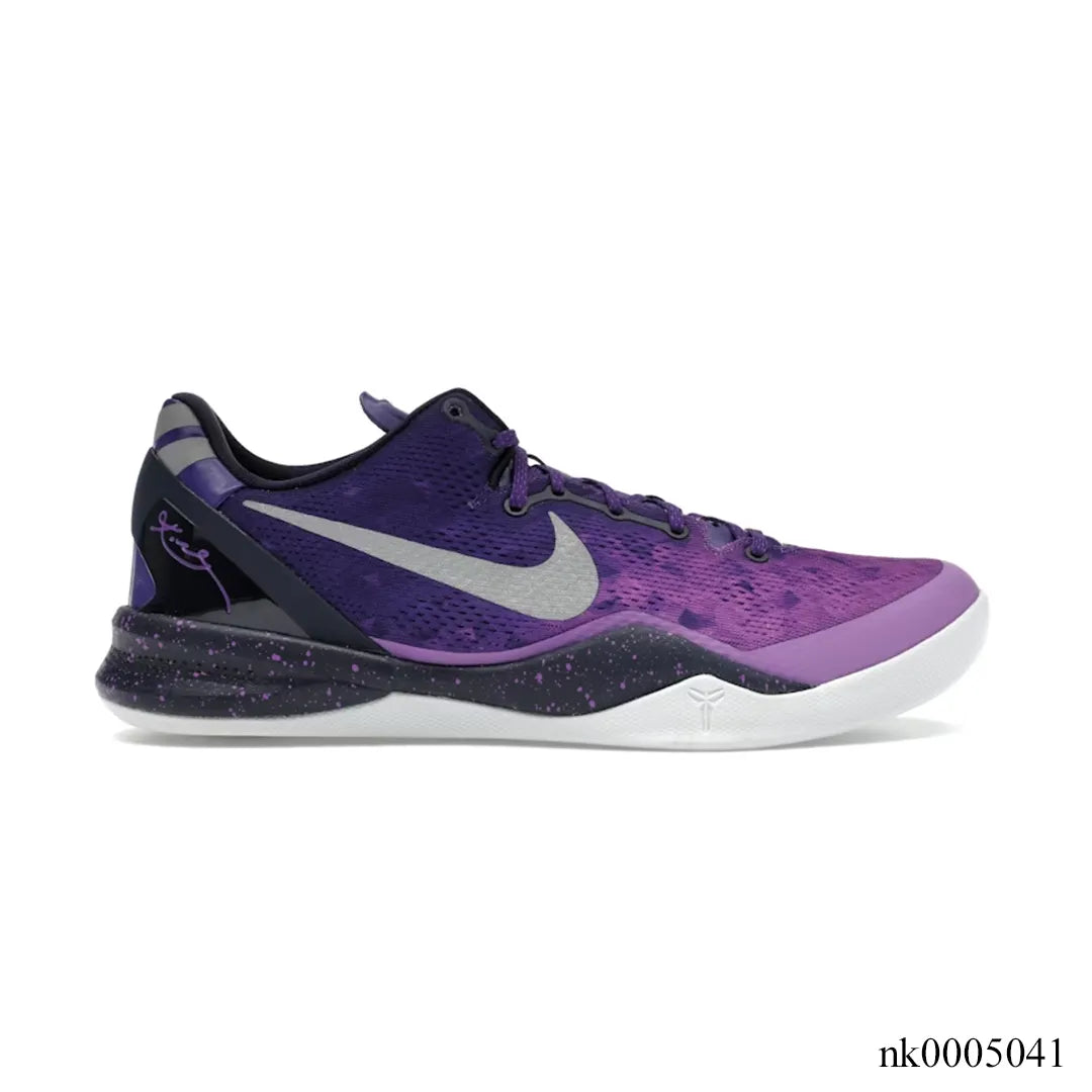 Kobe 8 Playoffs Purple Platinum Shoes Sneakers - nk0005041 image 0