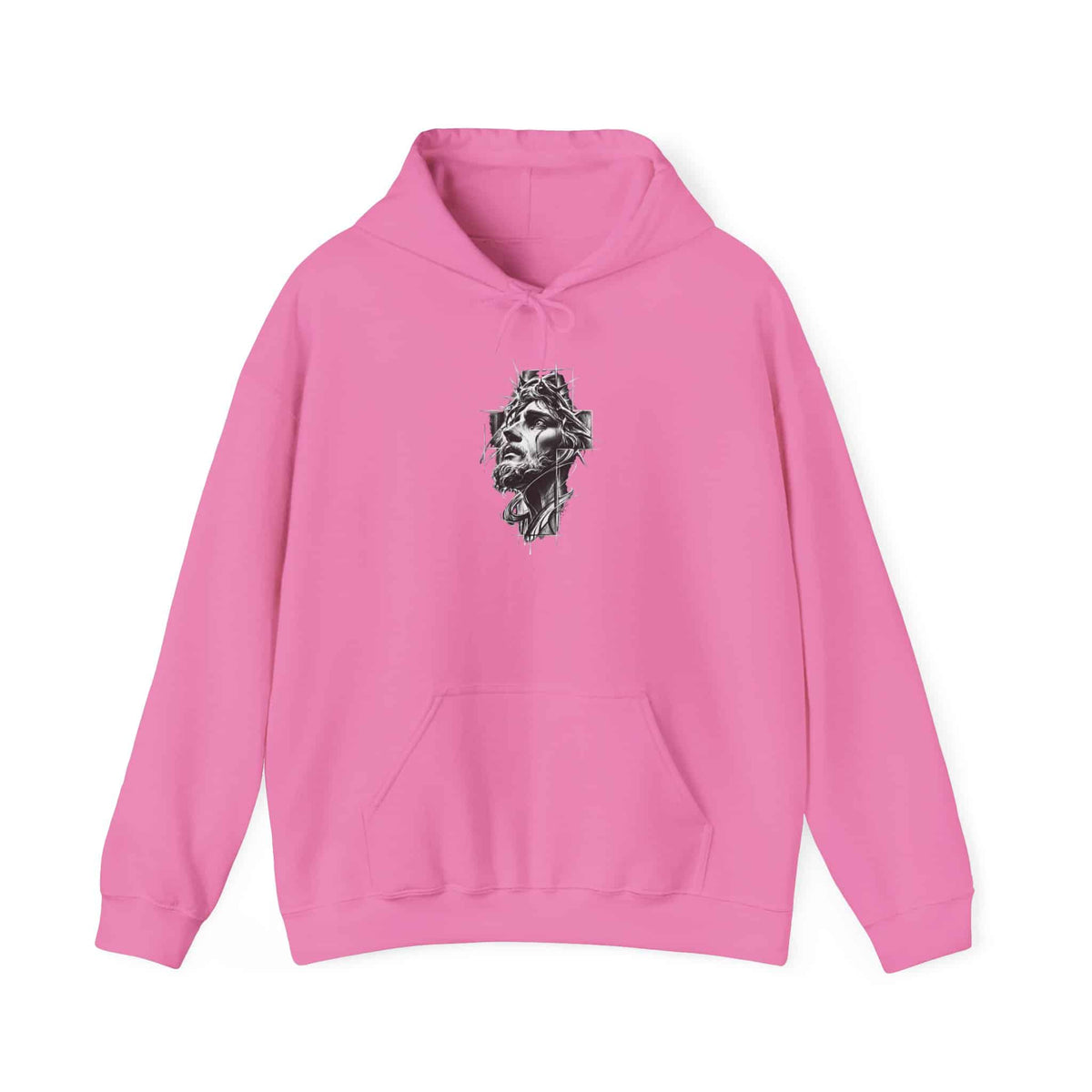 Crown of Faith 2 Hooded Sweatshirt - M, Azalea image