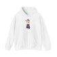 Rebel Attitude Hooded Sweatshirt - S, White image