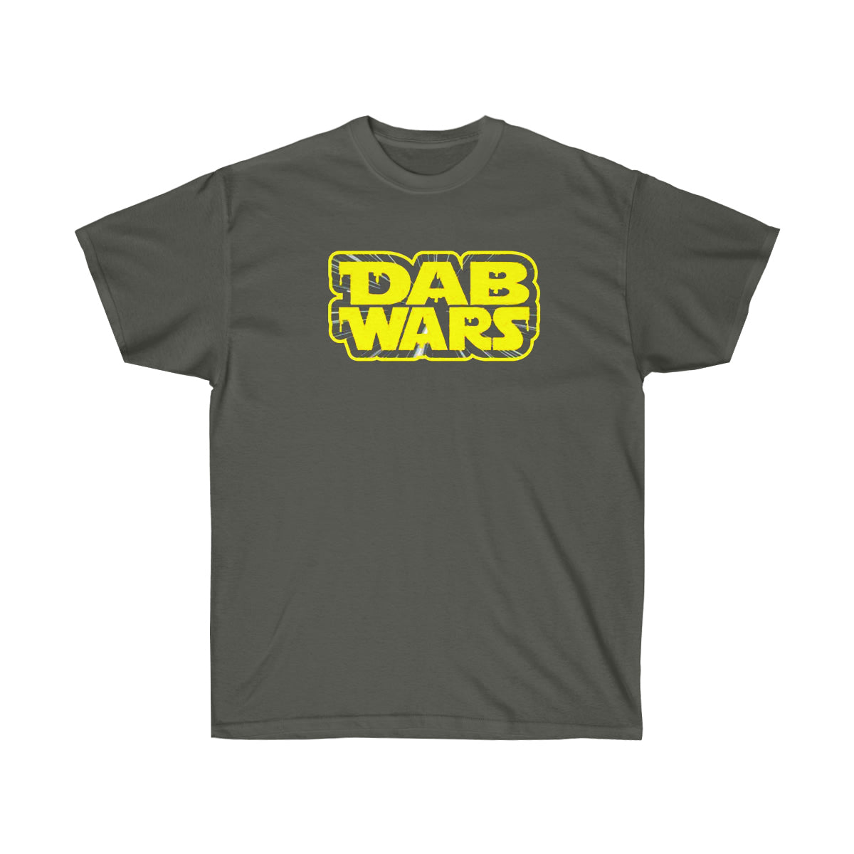 Dab Wars Basic Men T-Shirt - Charcoal, M image