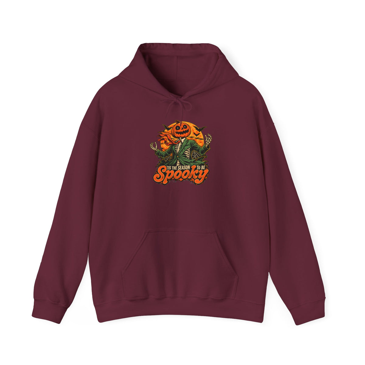 Spooky Season Hooded Sweatshirt - 3XL, Maroon image