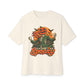 Spooky Season Unisex Oversized Boxy Tee - Natural, 2XL image
