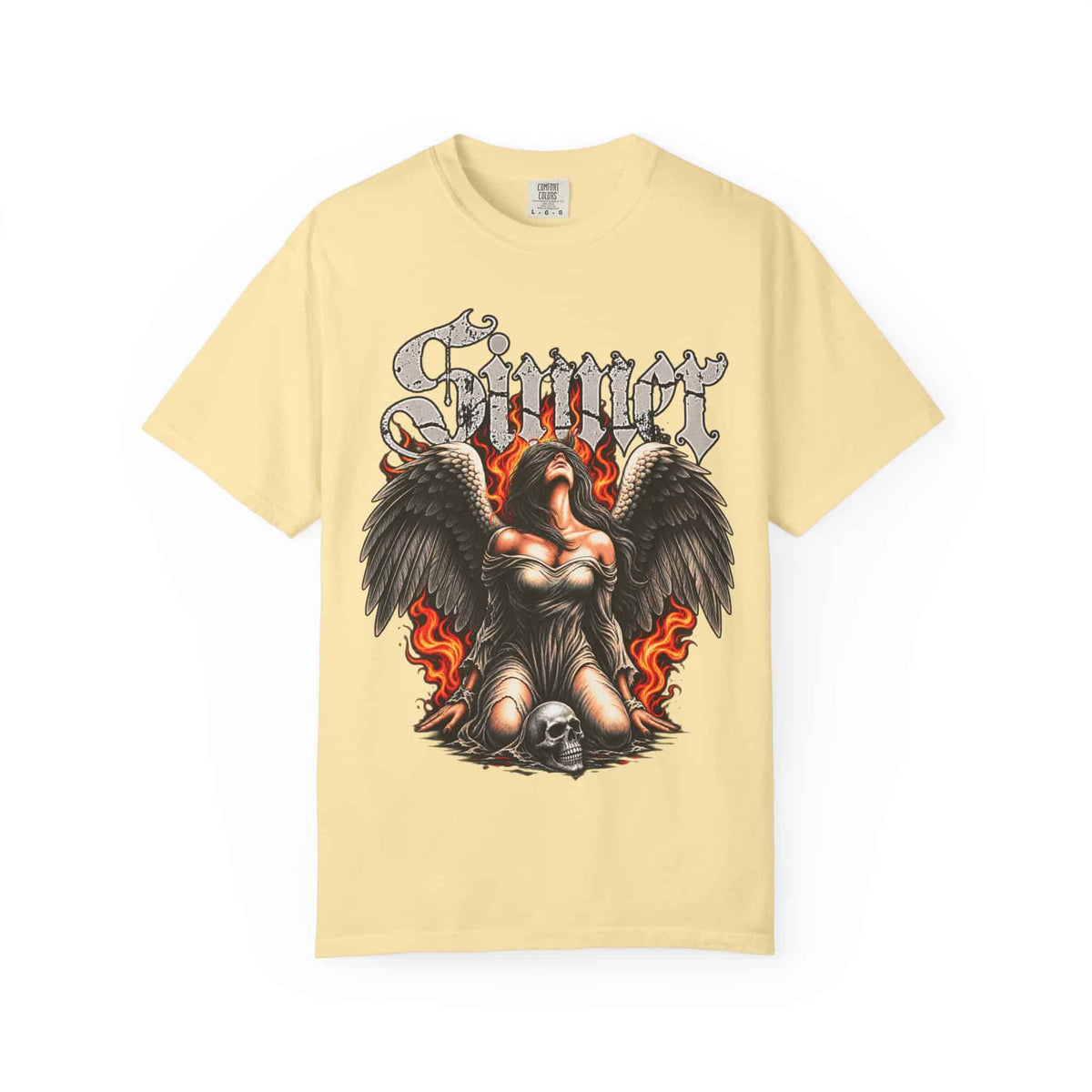 Sinner’s Flame Unisex Garment-Dyed T-shirt image 21