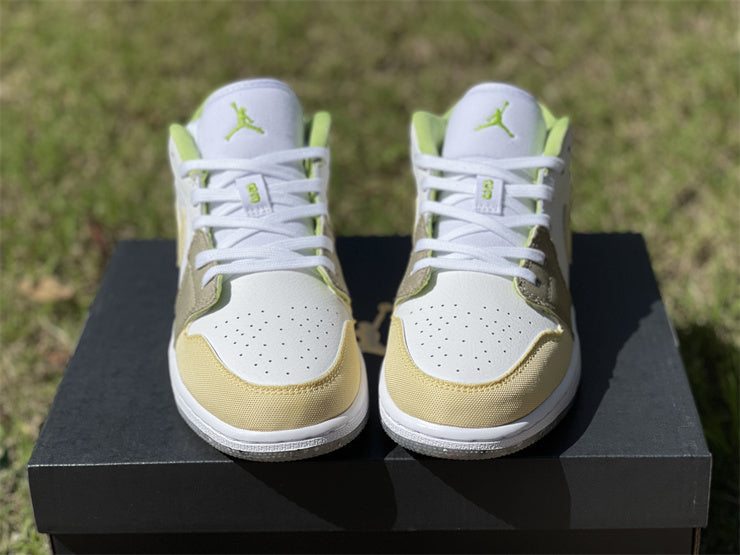 AJ 1 Low Pastel Grind Vivid Green Shoes Sneakers - nk0001987 image 5
