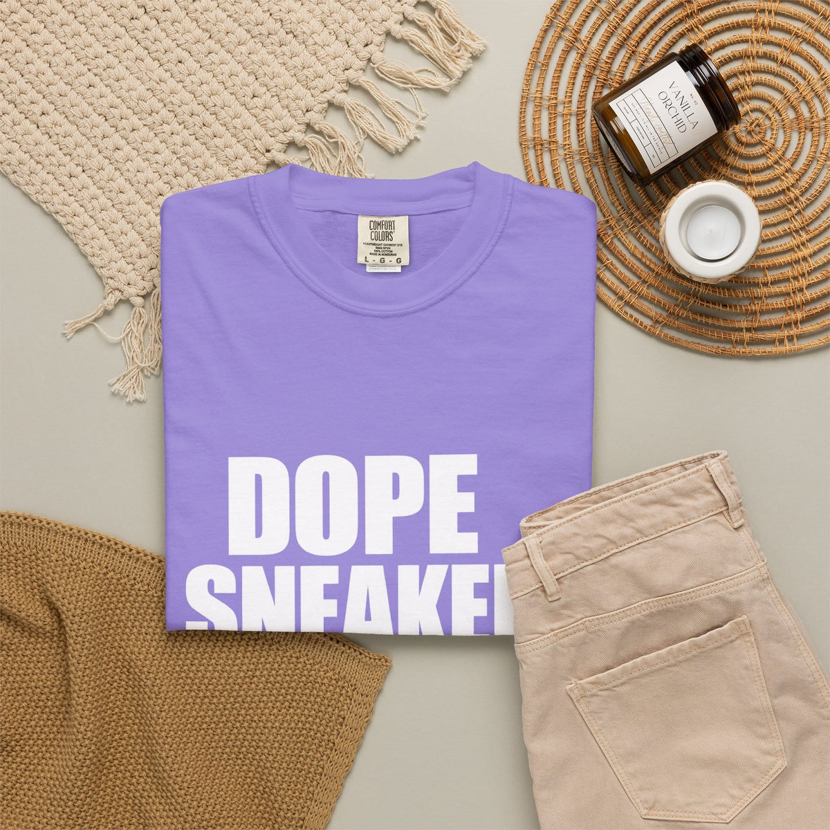Graphic Print  Unisex Garment-Dyed T-shirt - POD0036 image 31