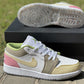 AJ 1 Low Pastel Grind Vivid Green Shoes Sneakers - nk0001987 image 10