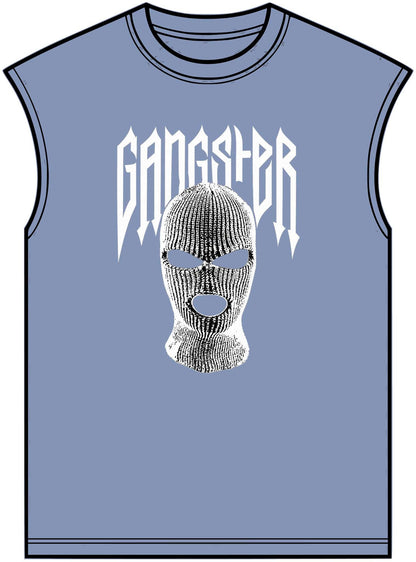 Gangster Mask Unisex Garment-Dyed Muscle Tee image 12