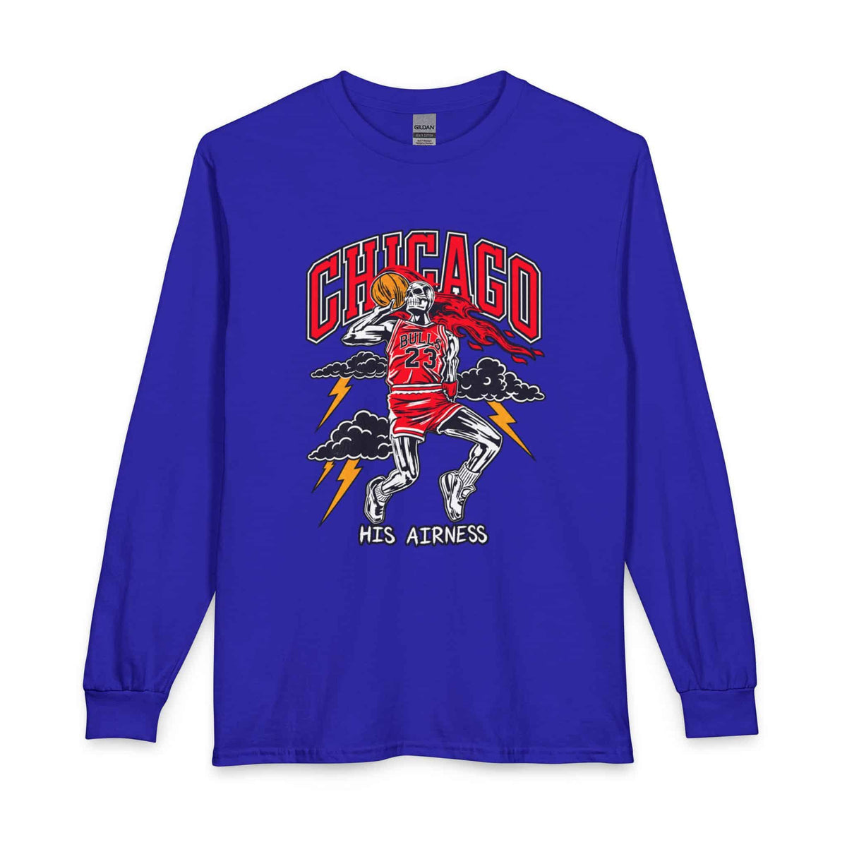 Graphic Print Long Sleeve T-Shirt - POD0038 image 8