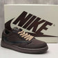 Travis Scott x AJ 1 Low OG Velvet Brown Shoes Sneakers - nk0004108 image 3