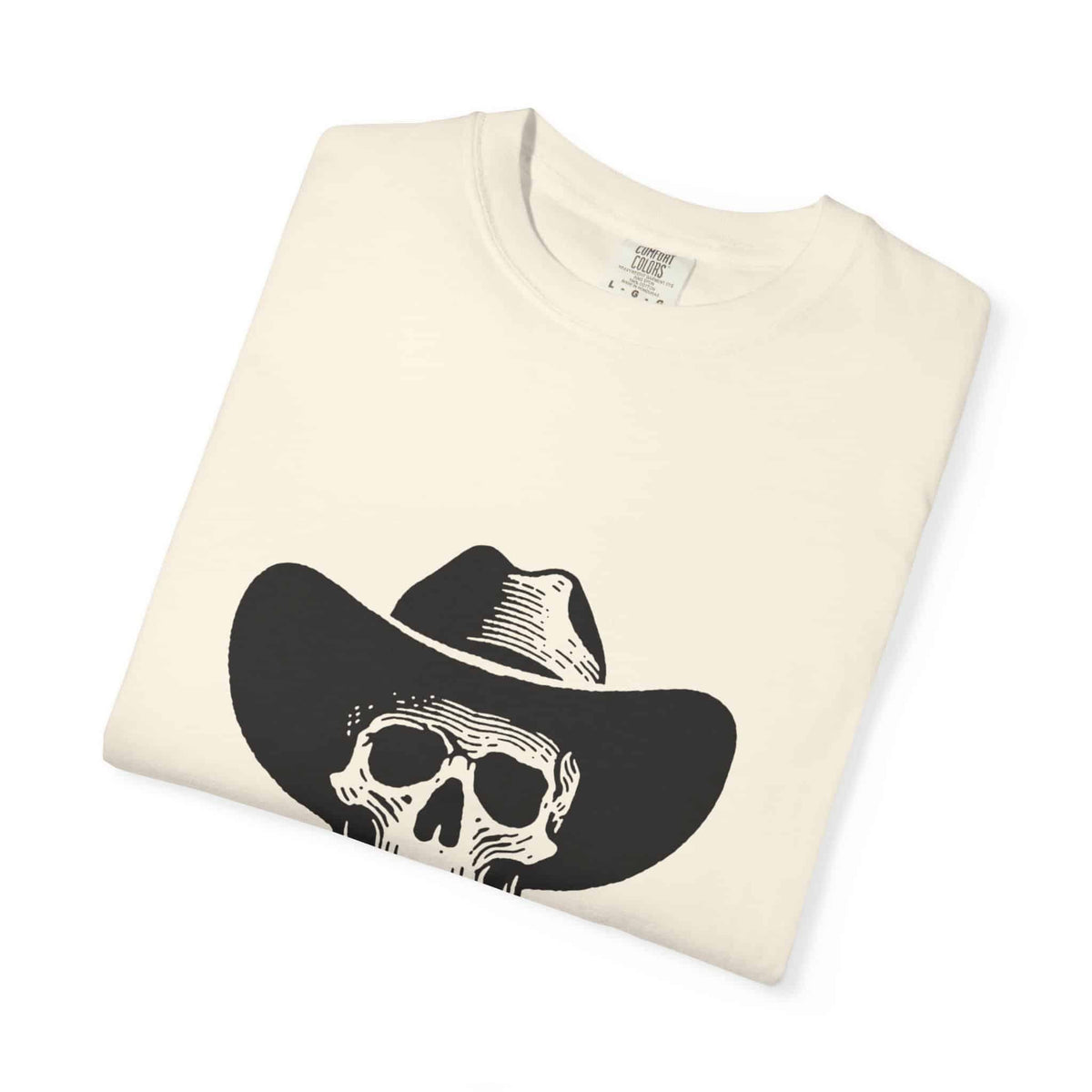 Outlaw Skull Unisex Garment-Dyed T-shirt image 16