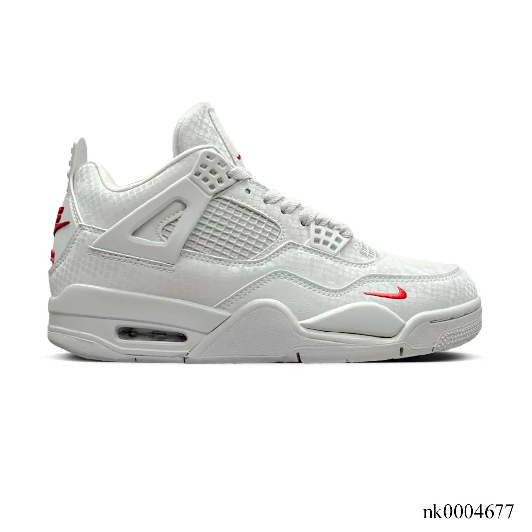 Nigel Sylvester x AJ 4 White Grey Mamba Shoes Sneakers - nk0004677 image