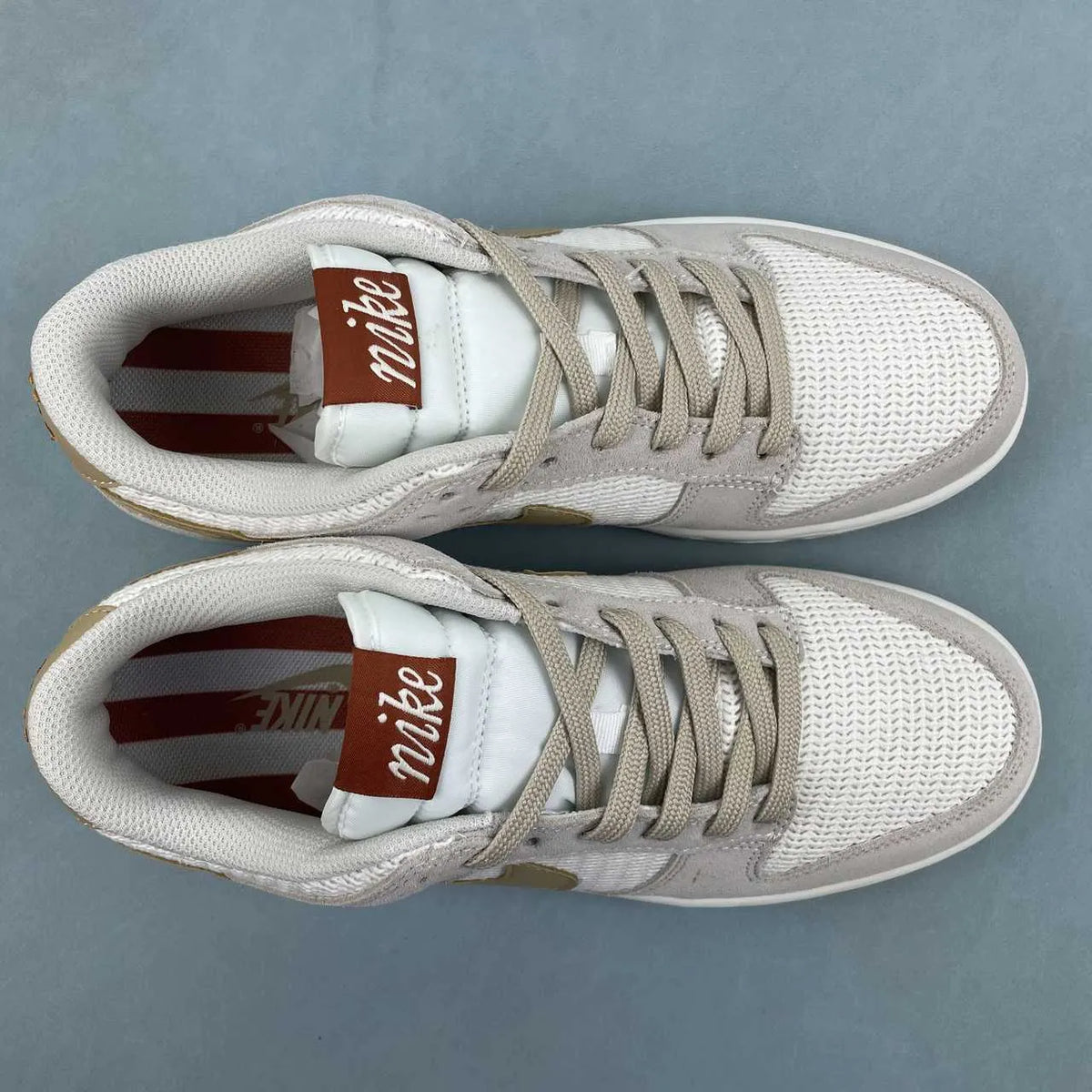 Dunk Low SE WMNS Sail / Light Orewood Brown Shoes Sneakers - nk0005382 image 7