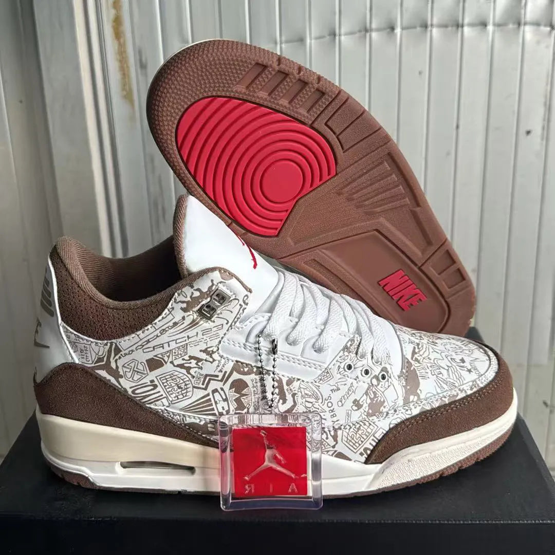 Air Jordan 3 Retro "Laser" Shoes Sneakers – nk0005537 image 4