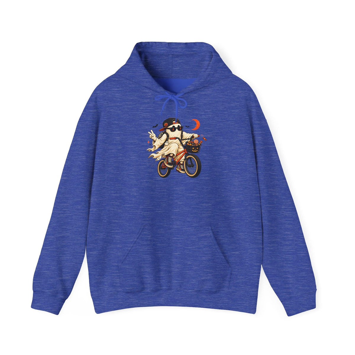 Ghost Rider BMX Hooded Sweatshirt - S, Heather Sport Royal image