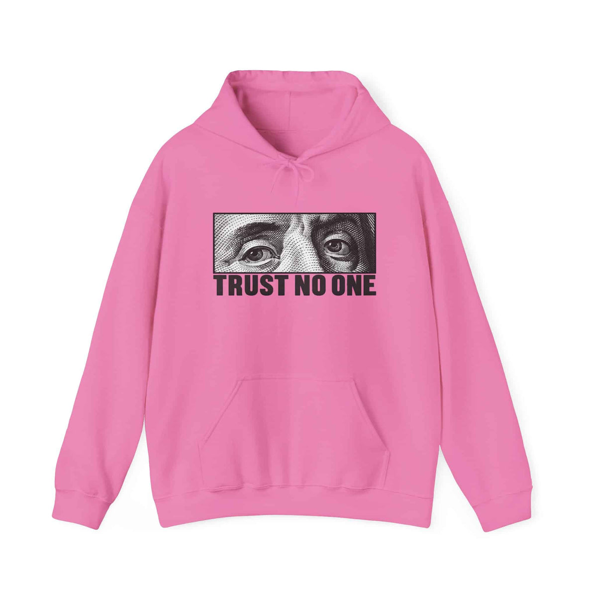 Graphic Print Hooded Sweatshirt - POD0039 - M, Azalea image