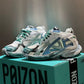 BLCG Runner White Teal Green Blue Shoes Sneakers - bl0000034 image 4
