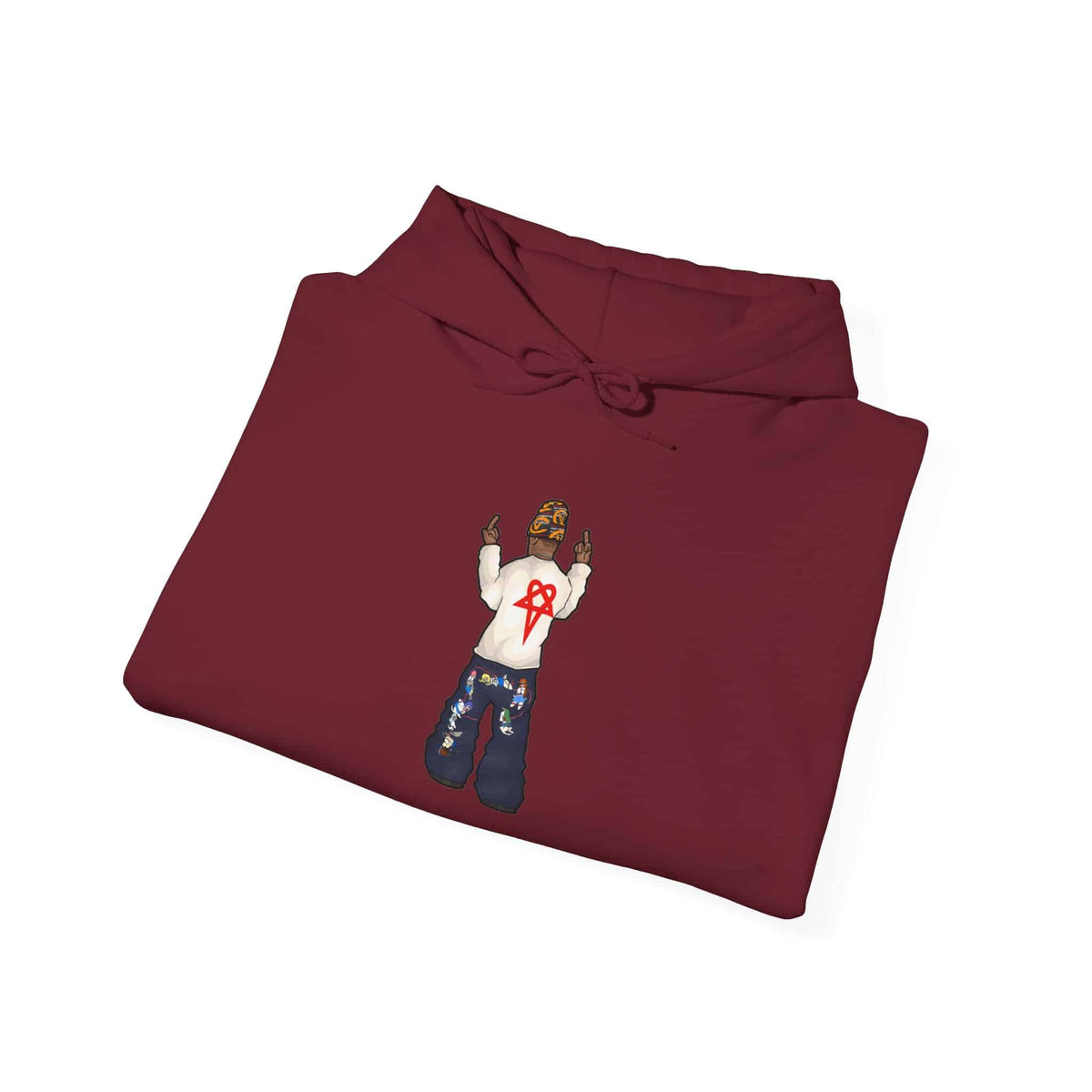 Rebel Attitude Hooded Sweatshirt image 70