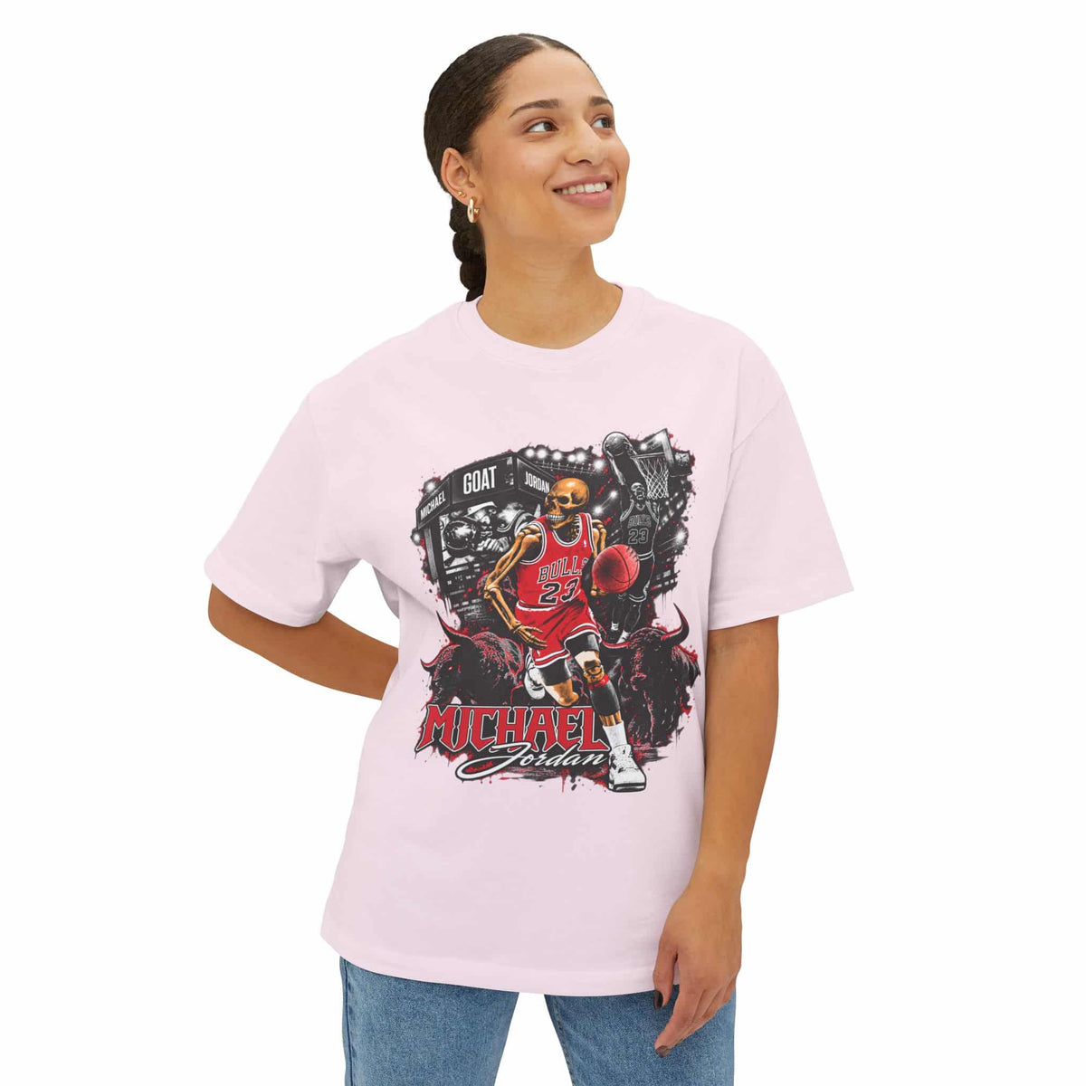 Chicago Legend 23 Unisex Oversized Boxy Tee image 8