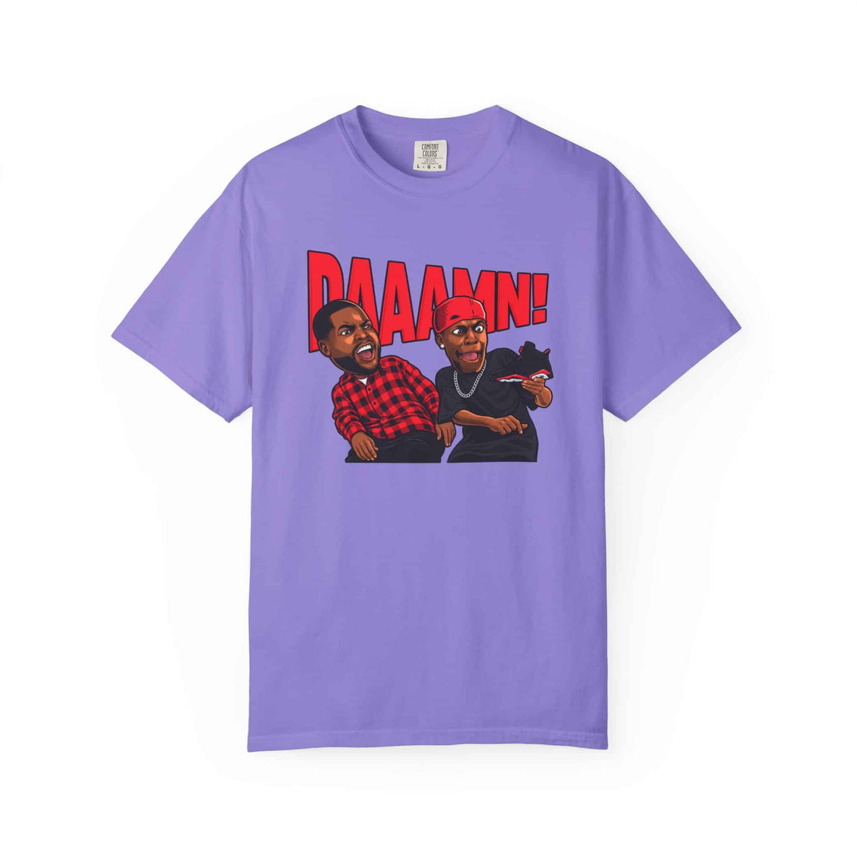 Graphic Print  Unisex Garment-Dyed T-shirt - POD0035 image