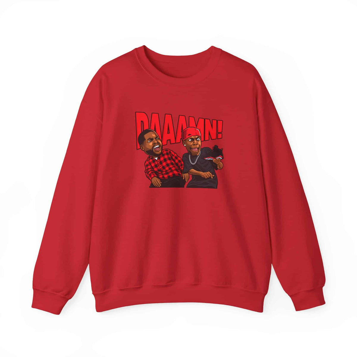 Graphic Print Crewneck Sweatshirt - POD0035 image 8
