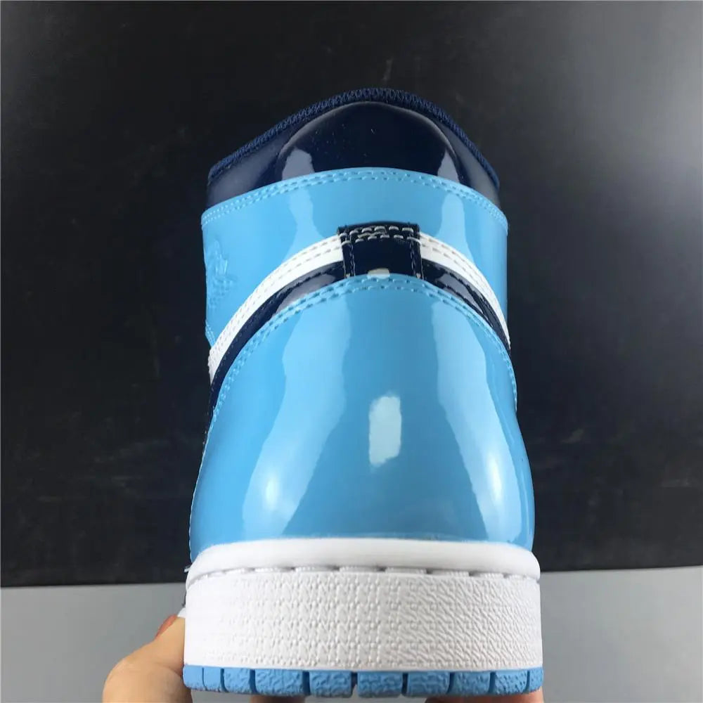 AJ 1 Retro High UNC Patent (W) Shoes Sneakers - nk0000111 image 6